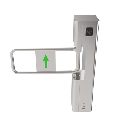 SUS304 Automatic Entrance Gate Barrier Swing Supermarket Entrance Barrier Gate